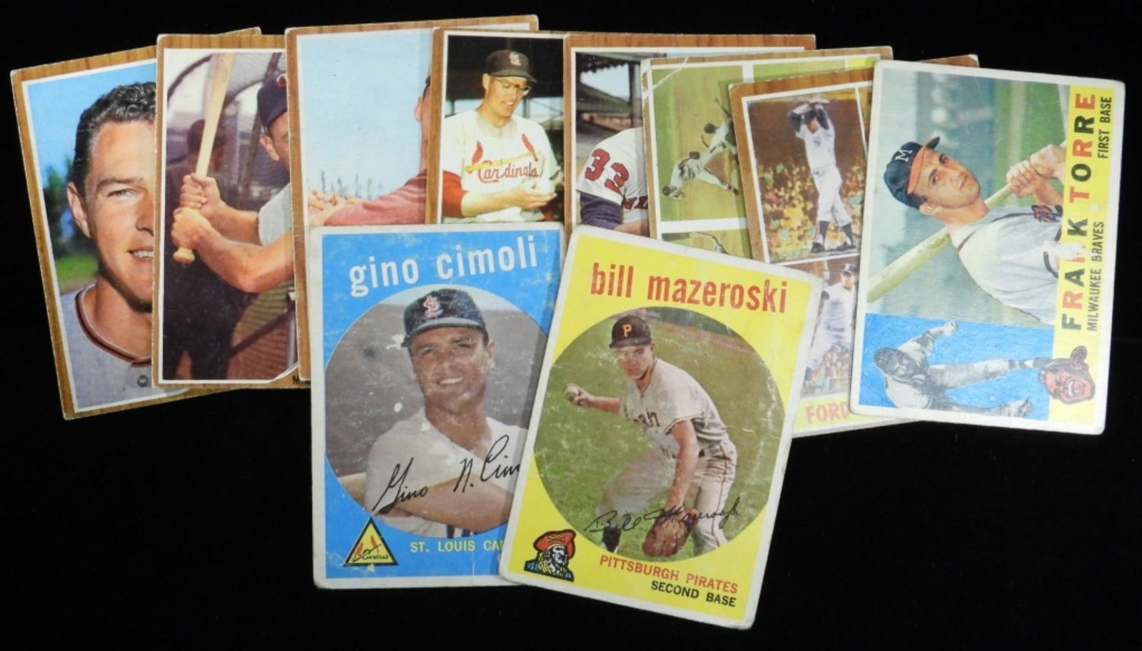 (10) Mystery TOPPS Baseball Cards: Various conditions. Get yours today