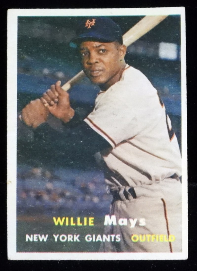 Willie Mays TOPPS #10 Card (1 of 2)