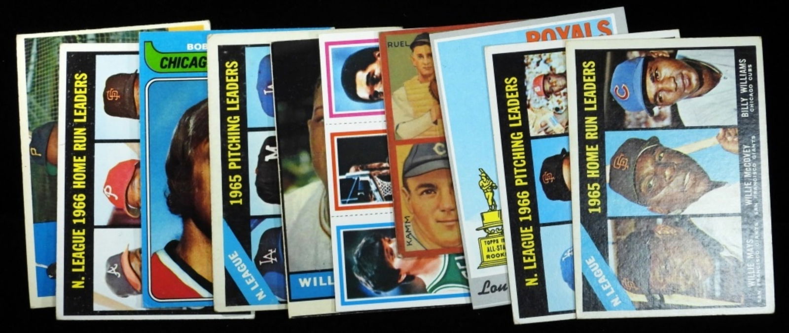 Various TOPPS Baseball Cards (10) (1 of 2)