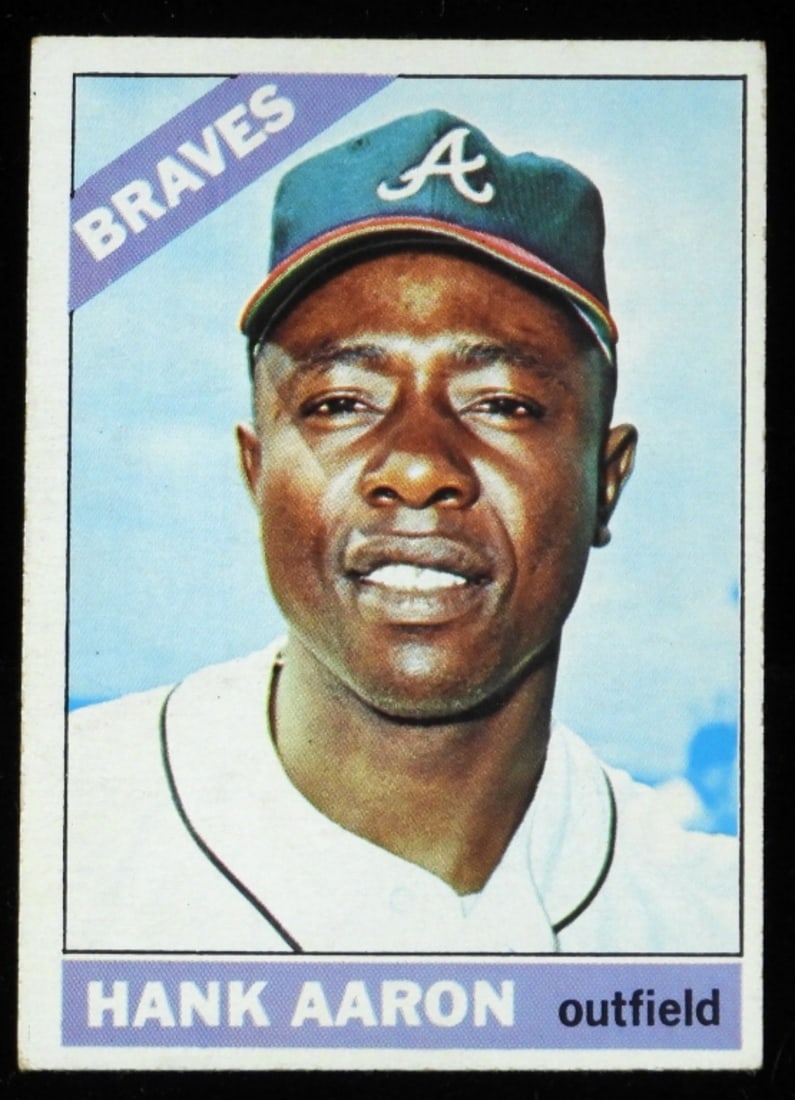 Hank Aaron #500 TOPPS Card (1 of 2)
