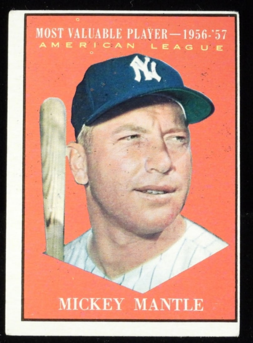 Mickey Mantle Most Valuable Player 1956-57 (1 of 2)