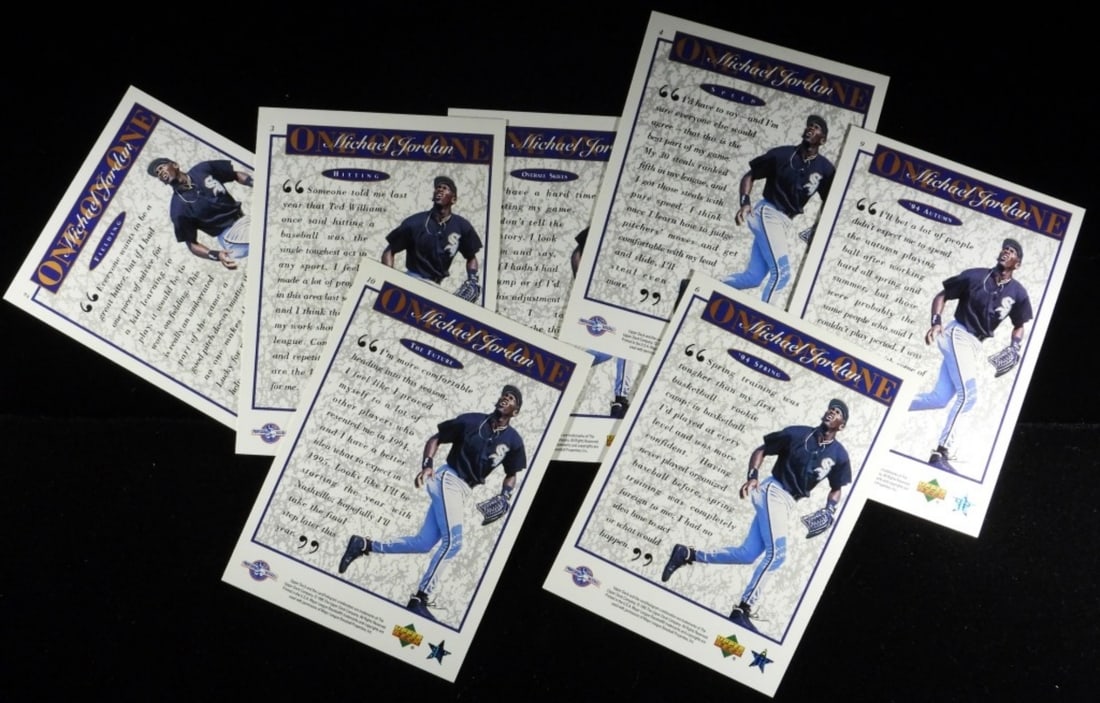 (7) Michael Jordan 1995 Upper Deck - 2