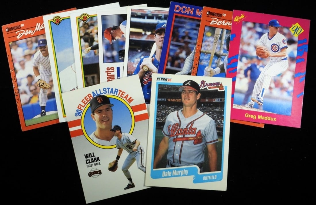Baseball Cards (10) (1 of 2)
