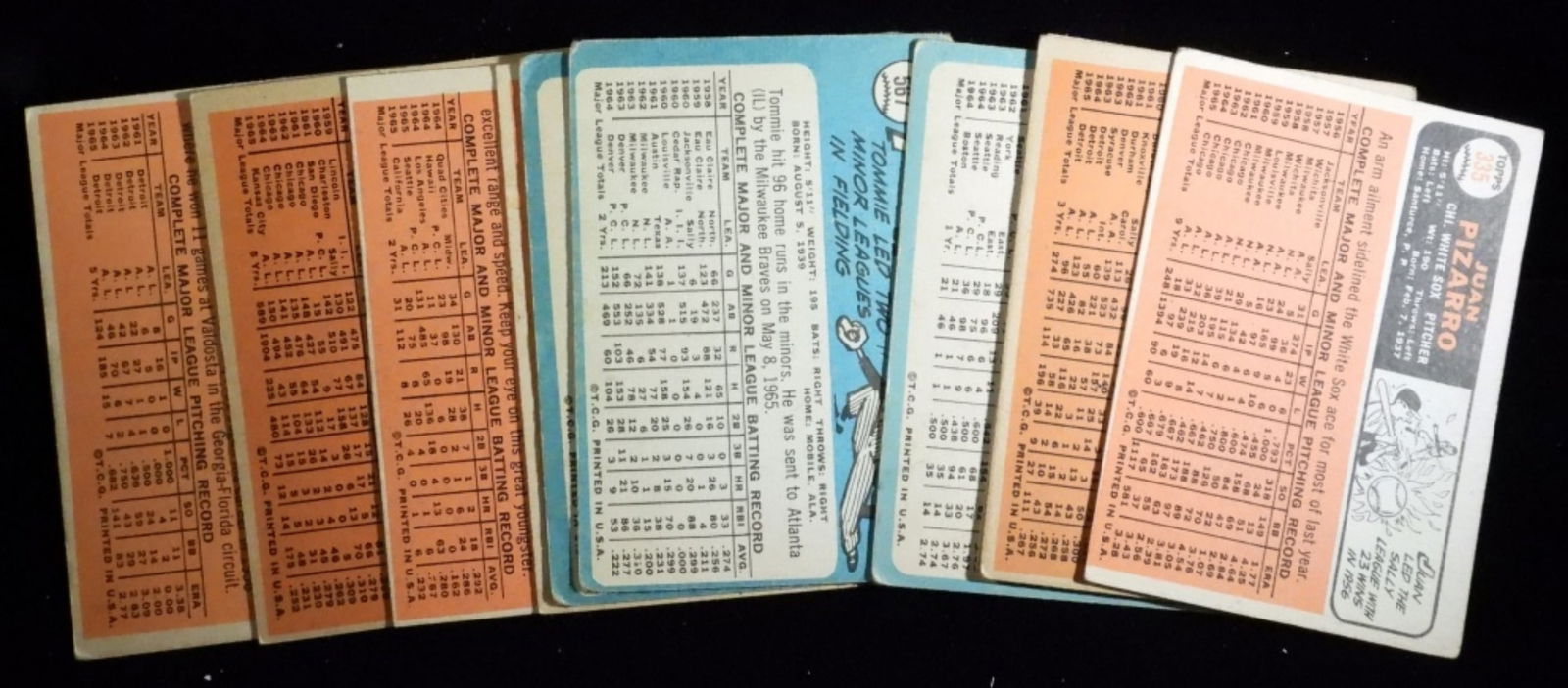 (10) TOPPS Baseball Cards - 2