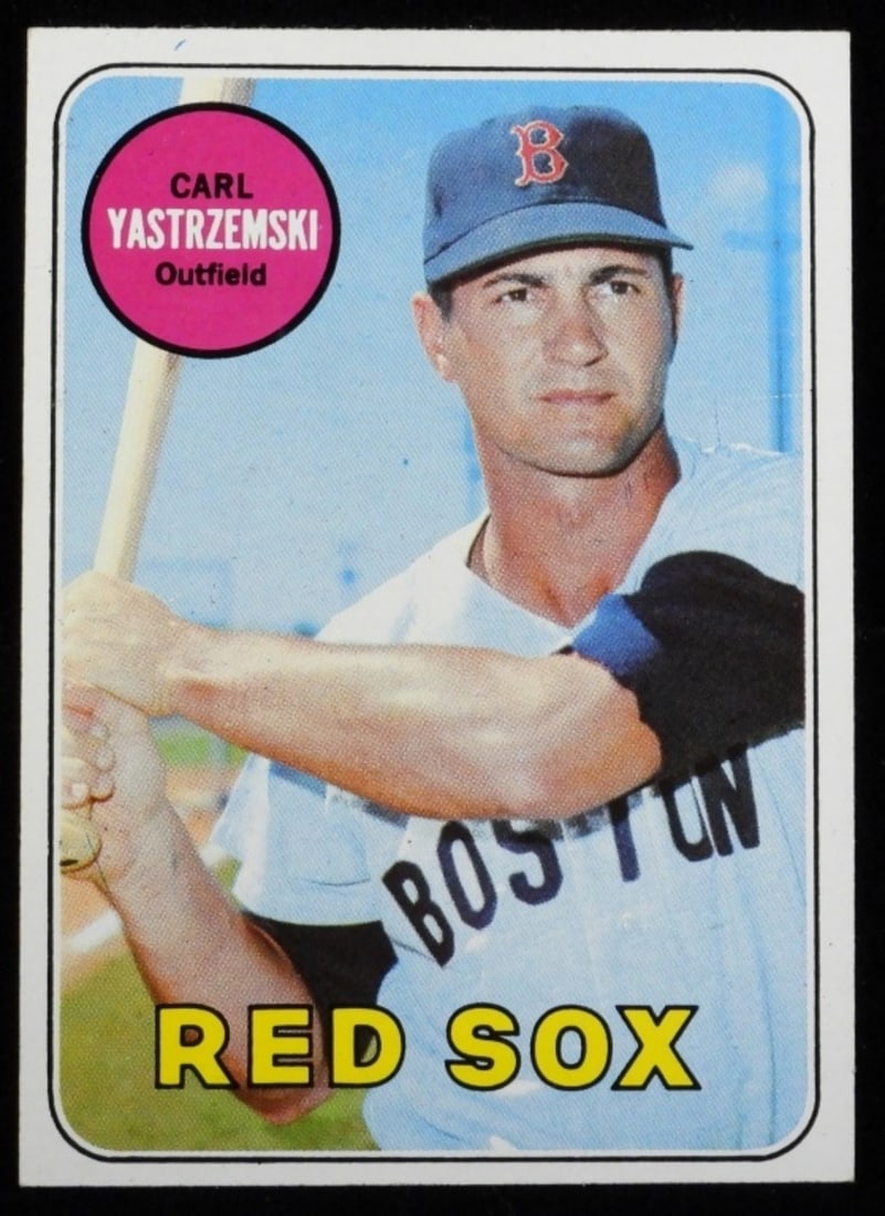 TOPPS #130 Carl Yastrzemski VG: Crisp edges