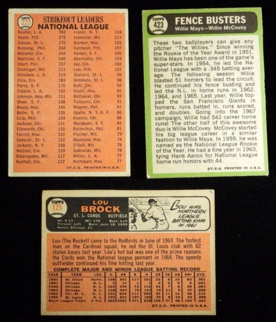 (3) TOPPS Baseball Cards - 2