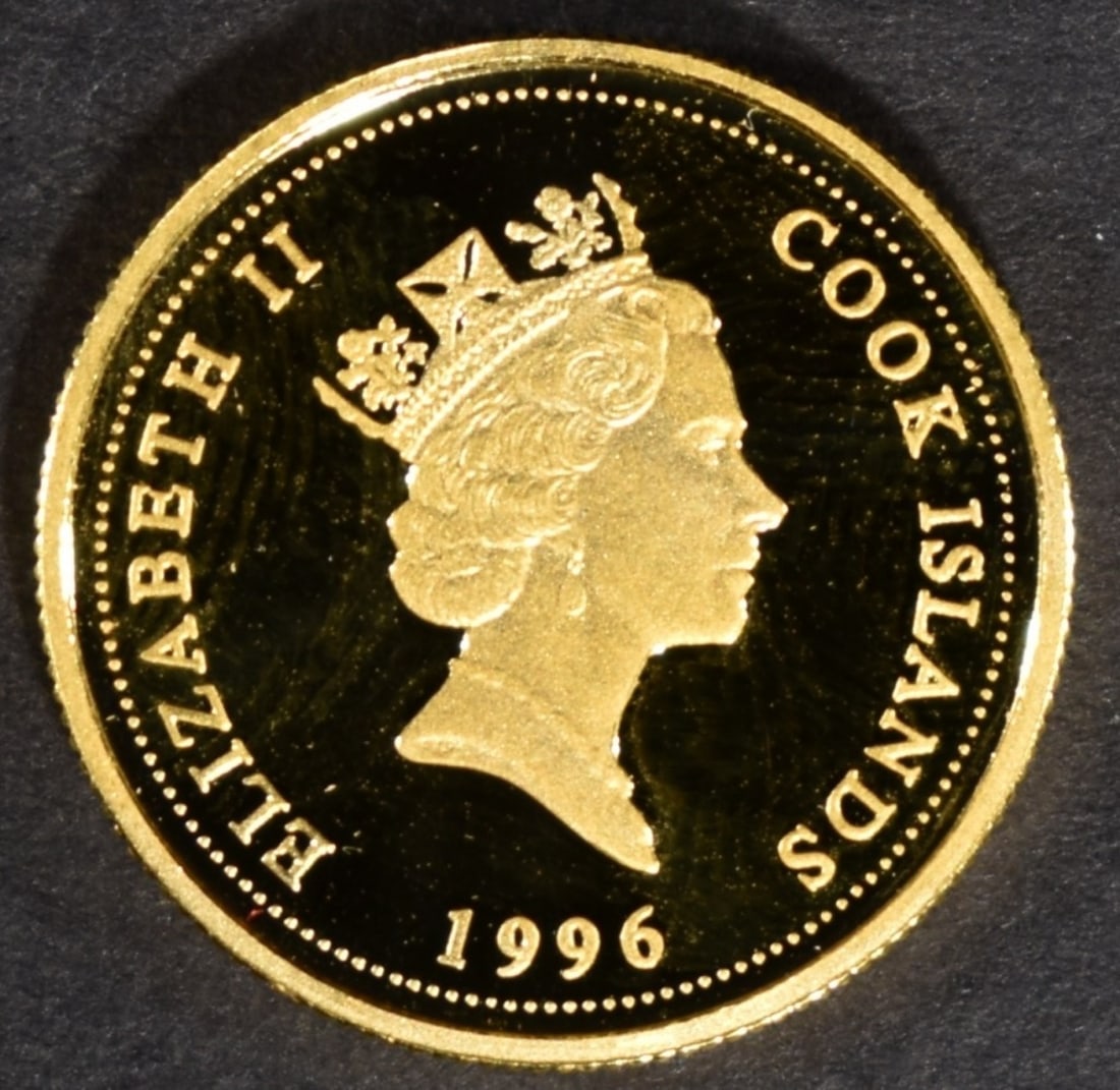 1996 Year of the Mouse- Mickey Mouse 8g Gold - 2