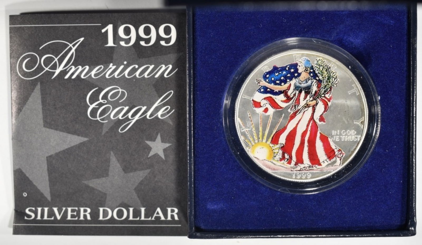 1999 Colorized Am. Silver Eagle (1 of 1)