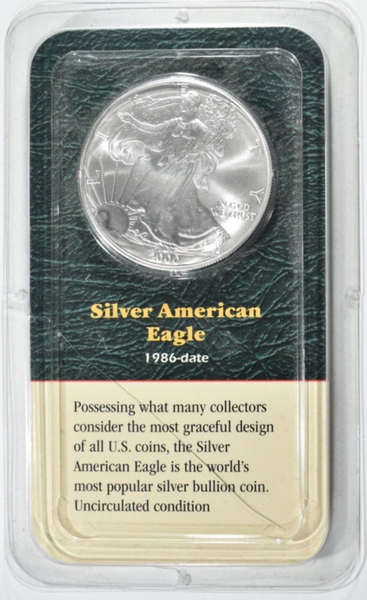 2000 BU Silver Eagle in Littleton Pack (1 of 2)