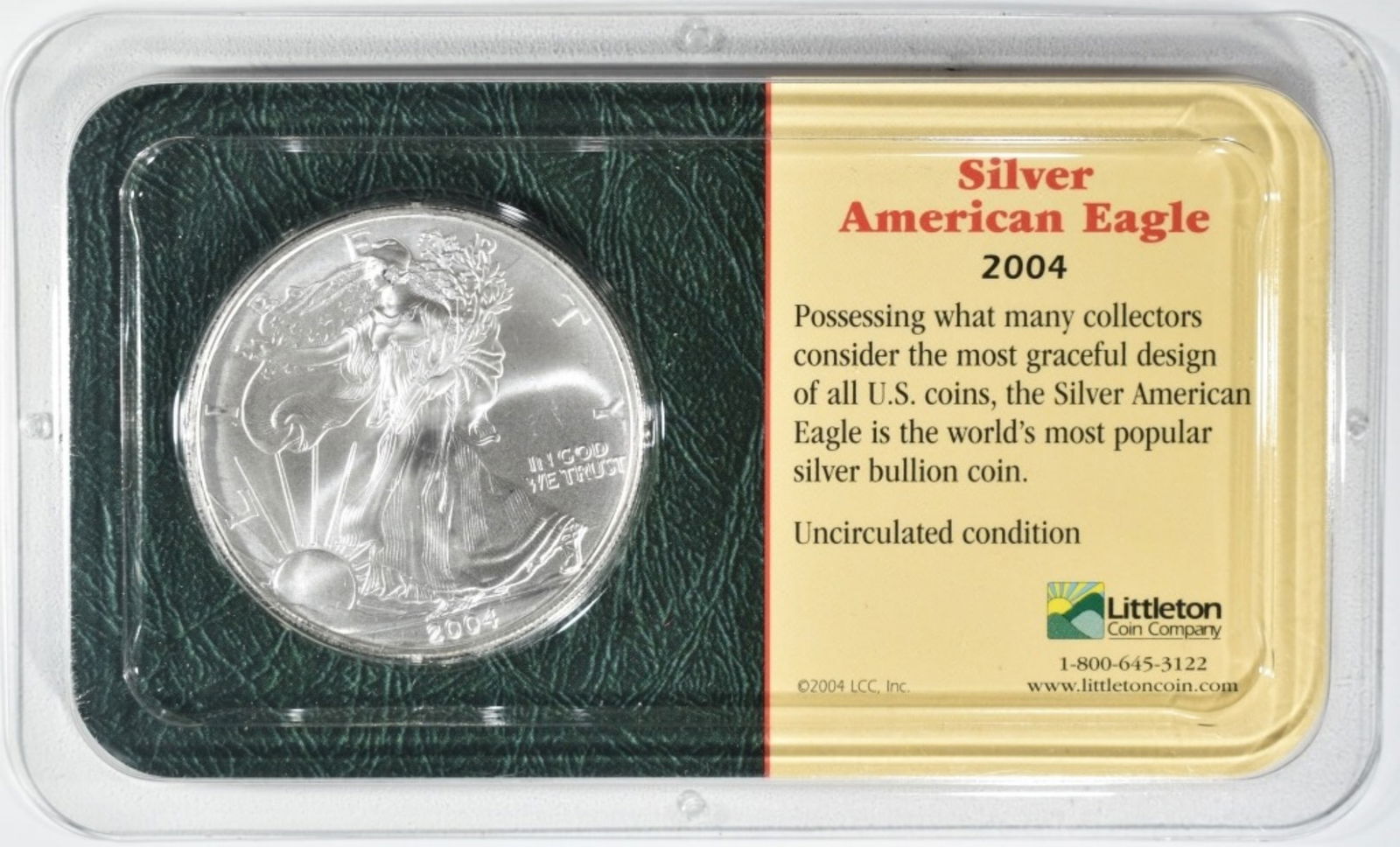 2004 BU Silver Eagle in Littleton Pack (1 of 2)