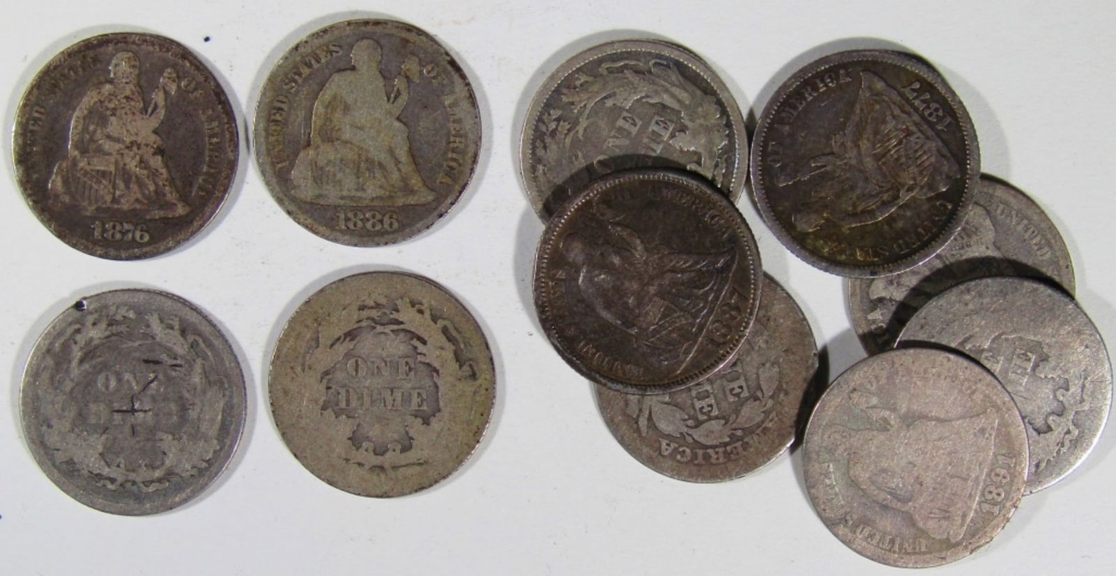 (11) Cull Seated Dimes: Your #1 shop for all things collectible.