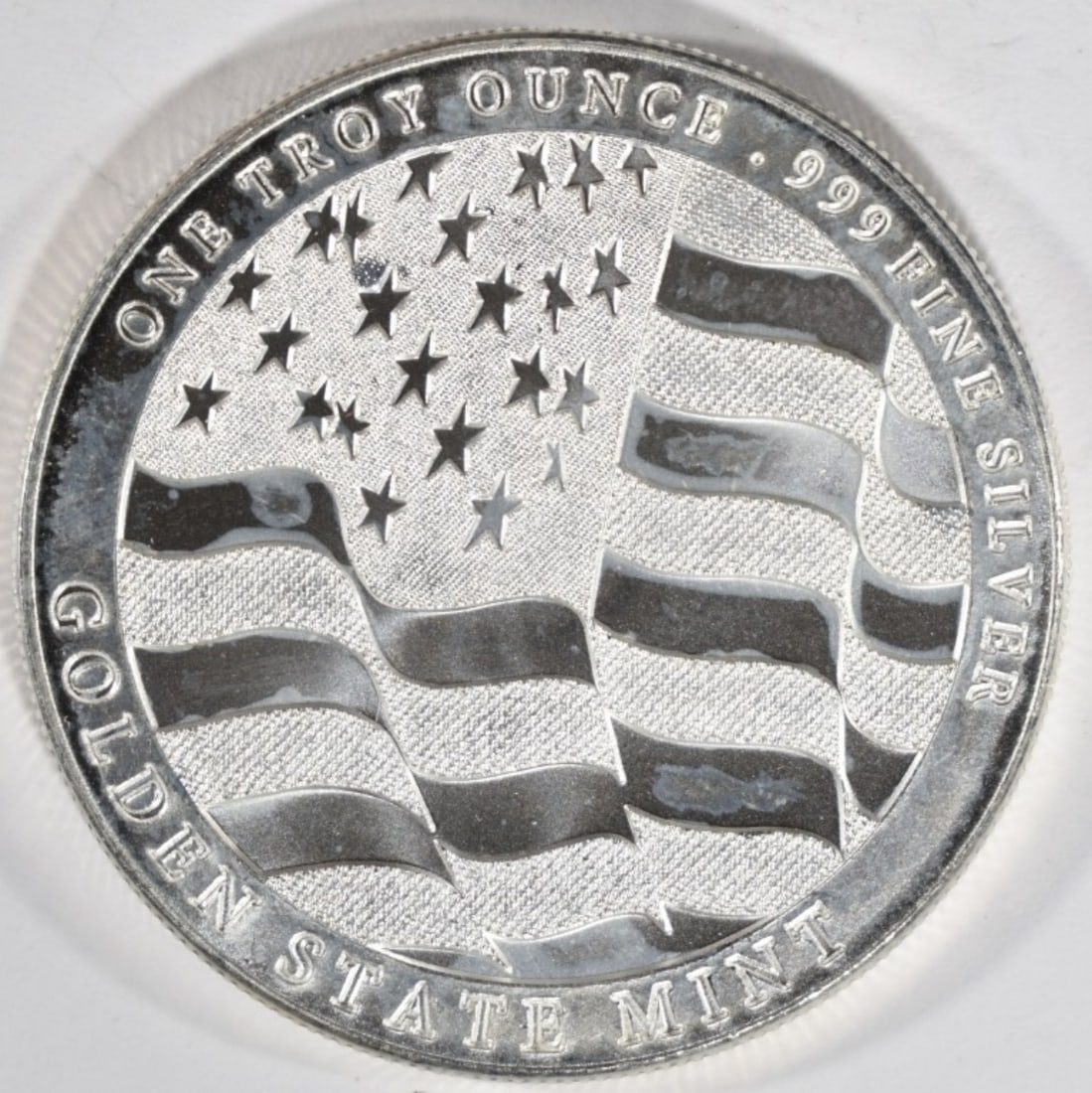 1oz Silver Patriotic Round: Follow us on Facebook, Instagram, X, and TikTok.