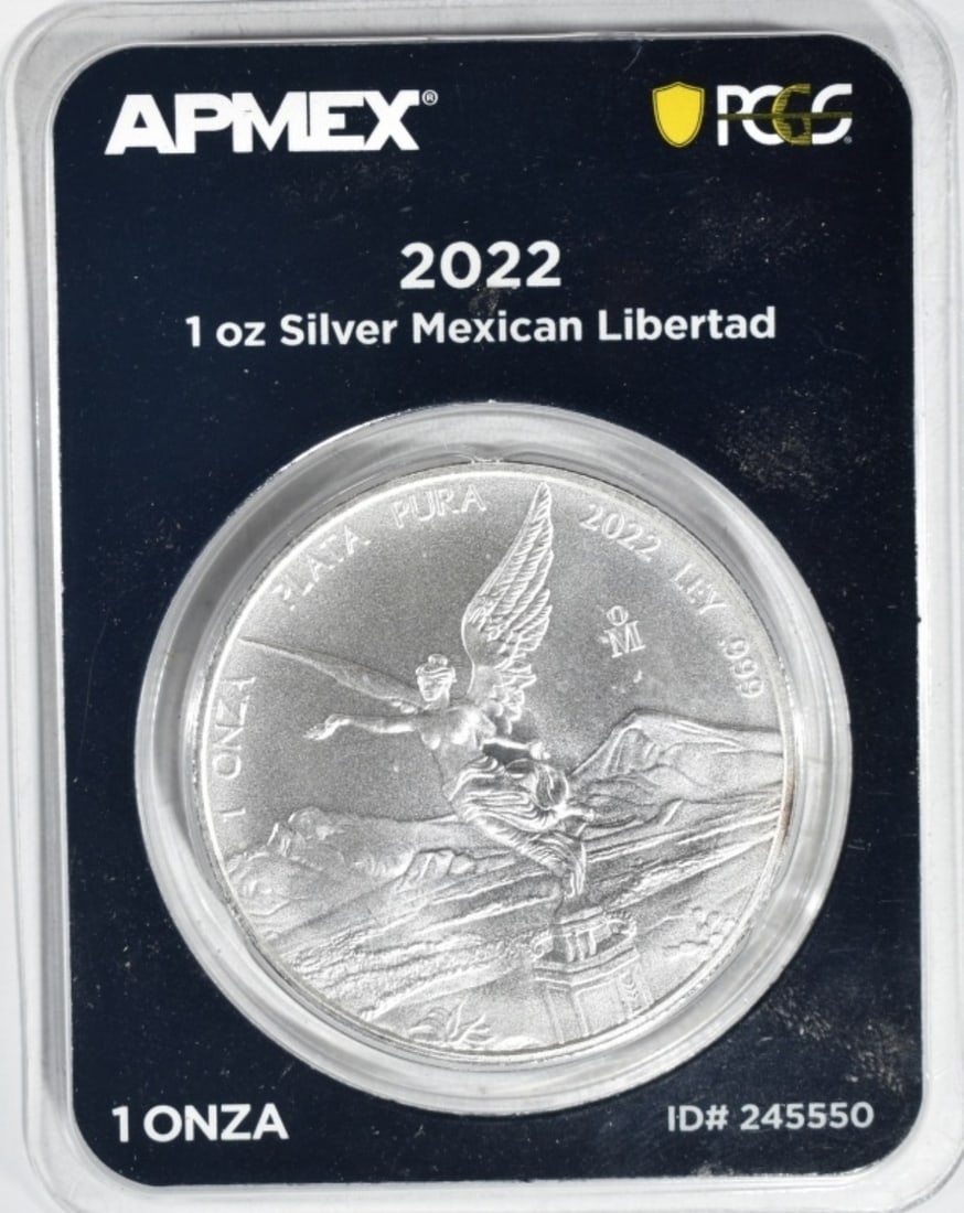 2022 1oz Silver Mexico Silvertad: Your #1 shop for all things collectible.