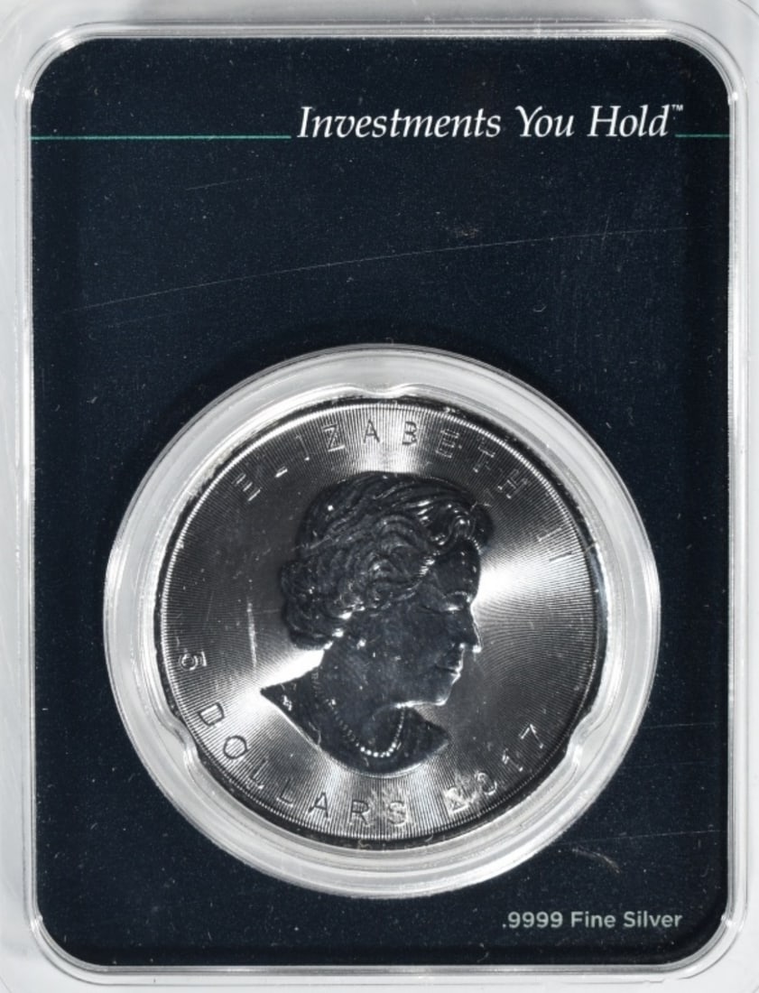 2017 Canada 1oz Silver Maple Leaf - APMEX - 2