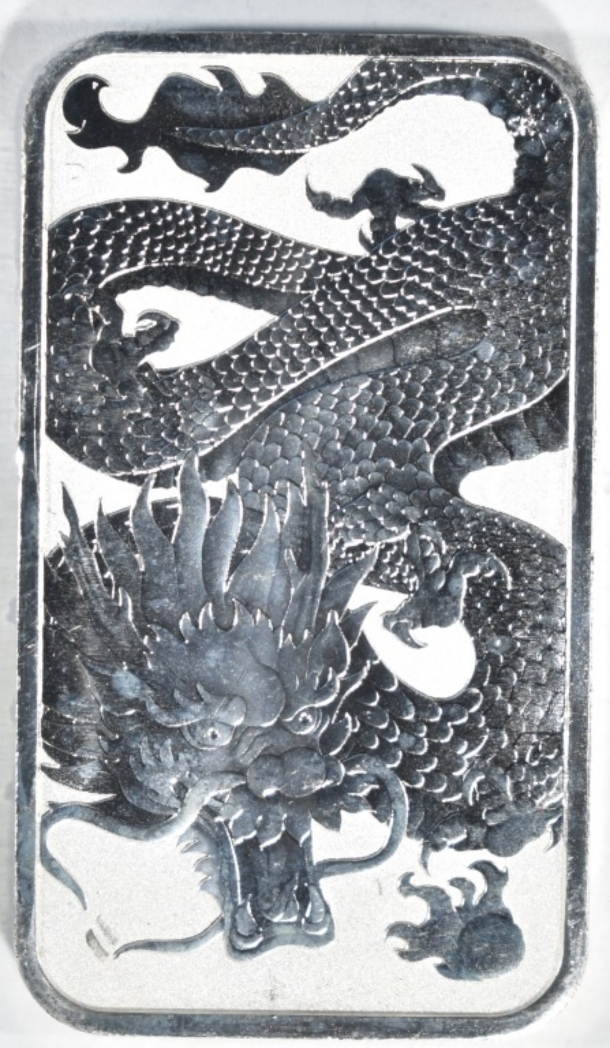 2022 1oz Australia Dragon Silver Bar (1 of 2)