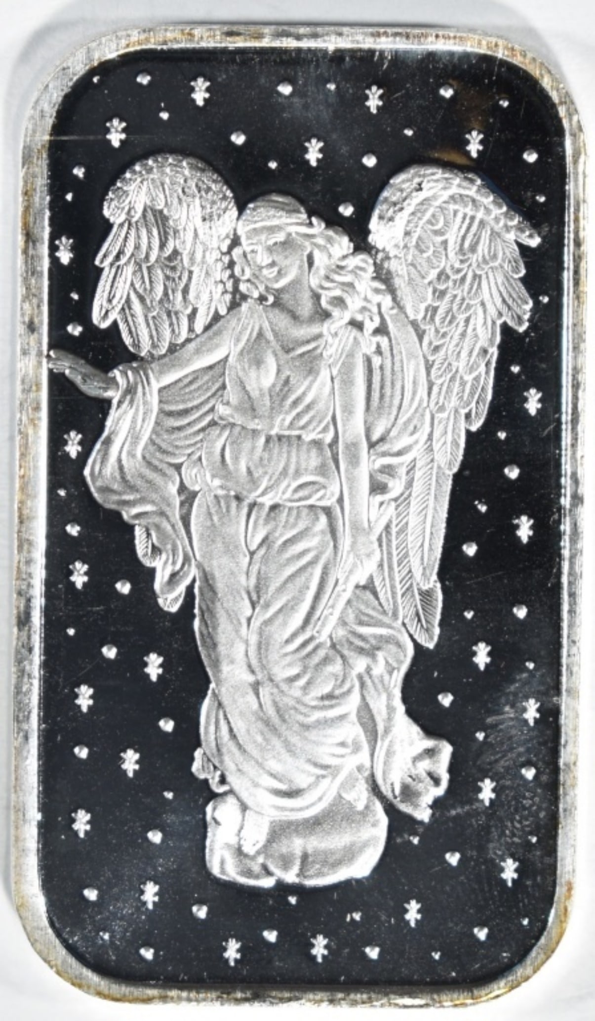 1oz Christmas Angel Silver Bar (1 of 2)