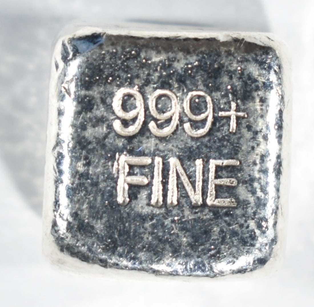 1oz Silver Cube: Top-rated online Auction House.