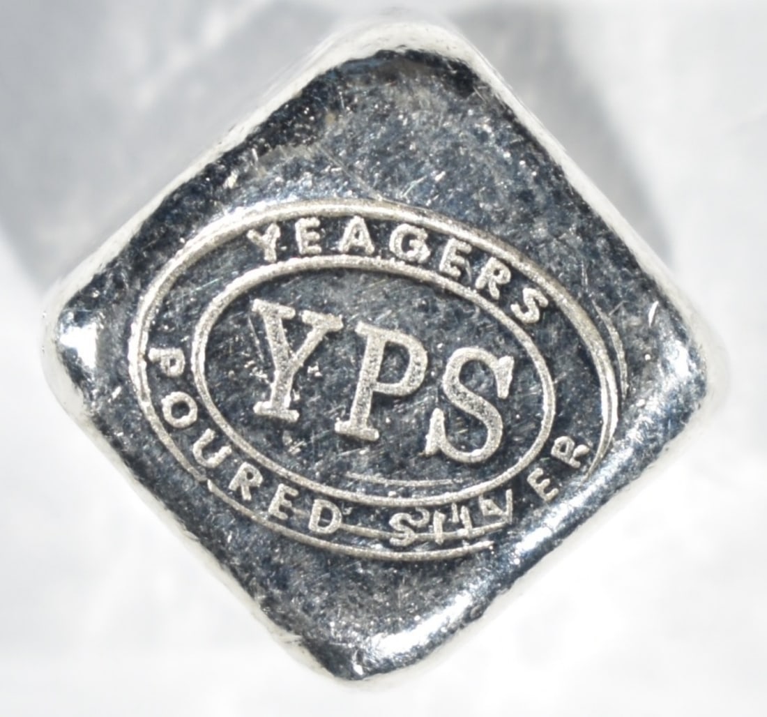 1oz Silver Cube - 3