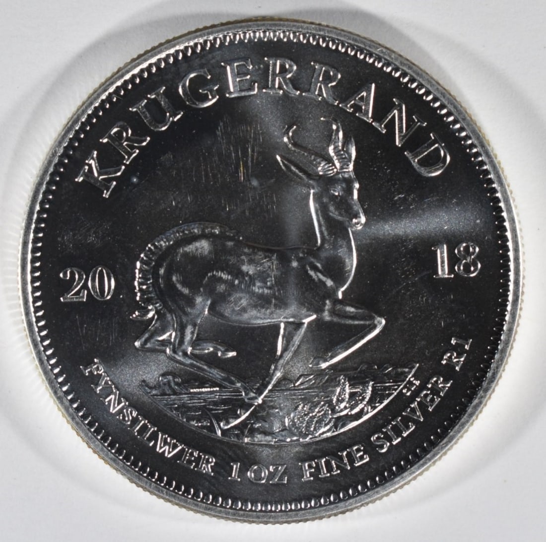 2018 1oz Silver Krugerrand: Your #1 shop for all things collectible.
