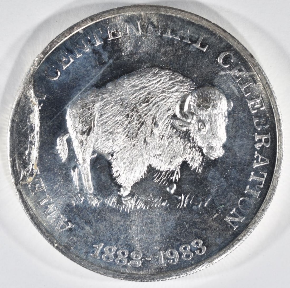 1oz Silver Am Centennial Celebration: Bid with Vintage Auctions!