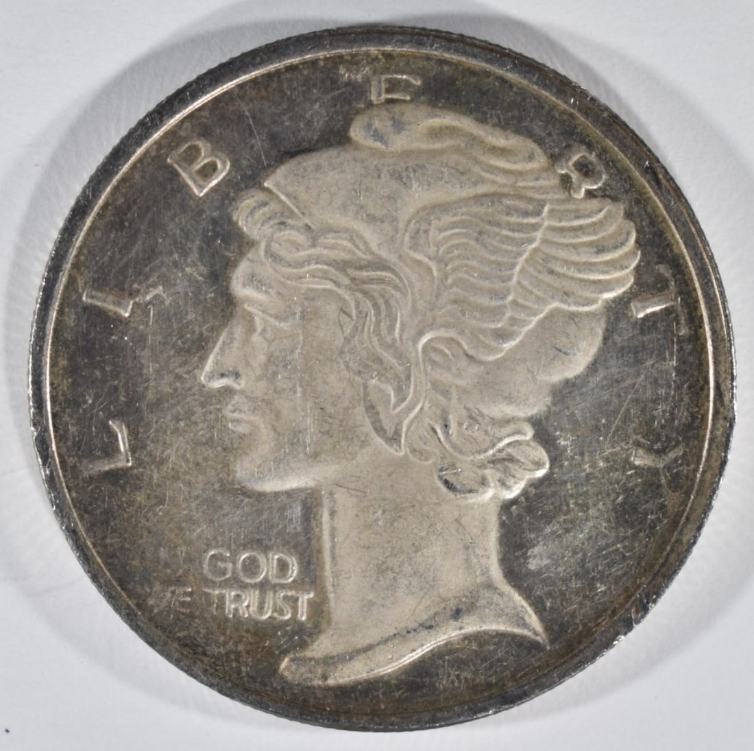 1oz Silver Mercury Round (1 of 2)