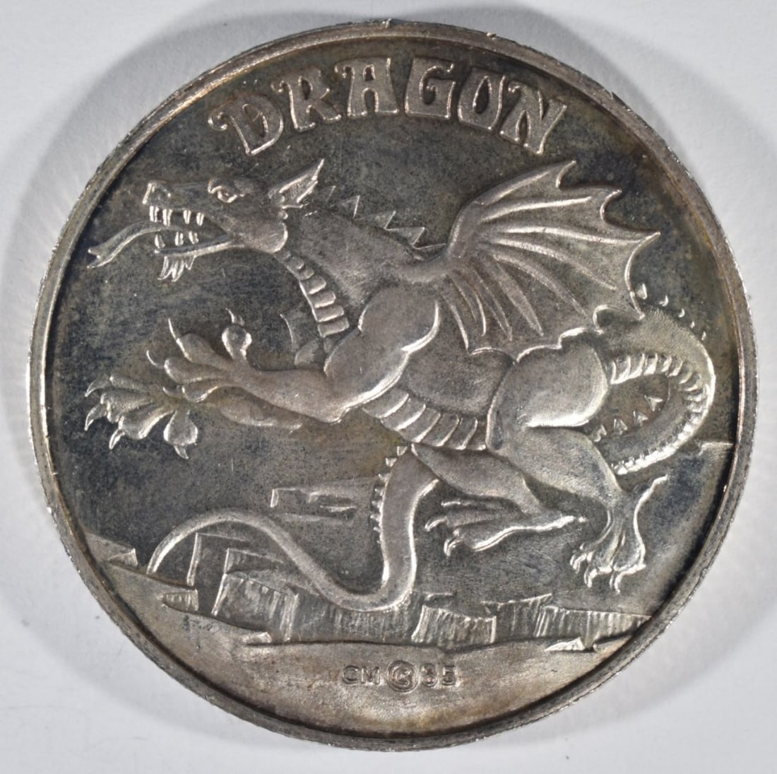 1oz Dragon Silver Round (1 of 2)
