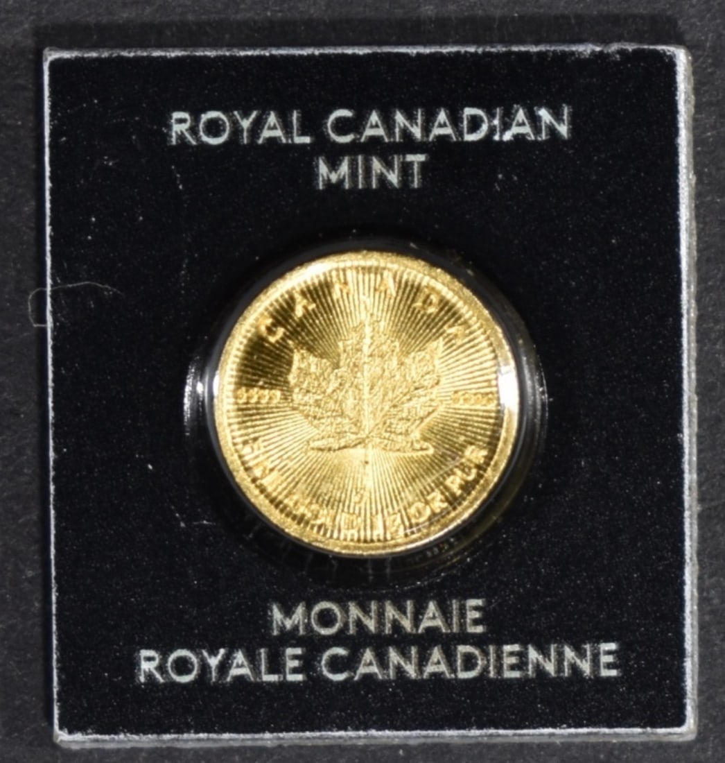 2019 1 Gram Silver Canada Maple Leaf (1 of 2)