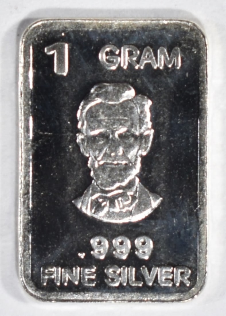 1 Gram Silver Bar (1 of 2)