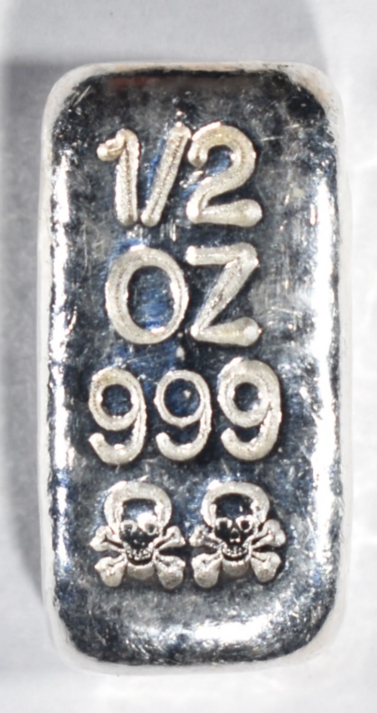 1/2oz Silver Poured Bar: Follow us on Facebook, Instagram, X, and TikTok.