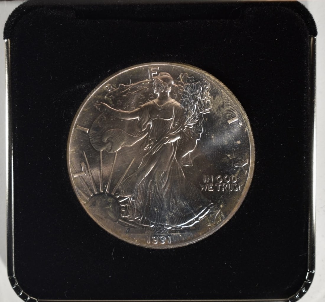 1991 Unc American Silver Eagle: Your #1 Shop for Everything Collectible