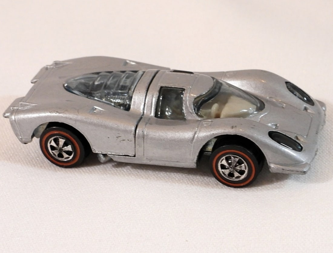 Gray Porche 917 Redline Hot Wheels (1 of 3)
