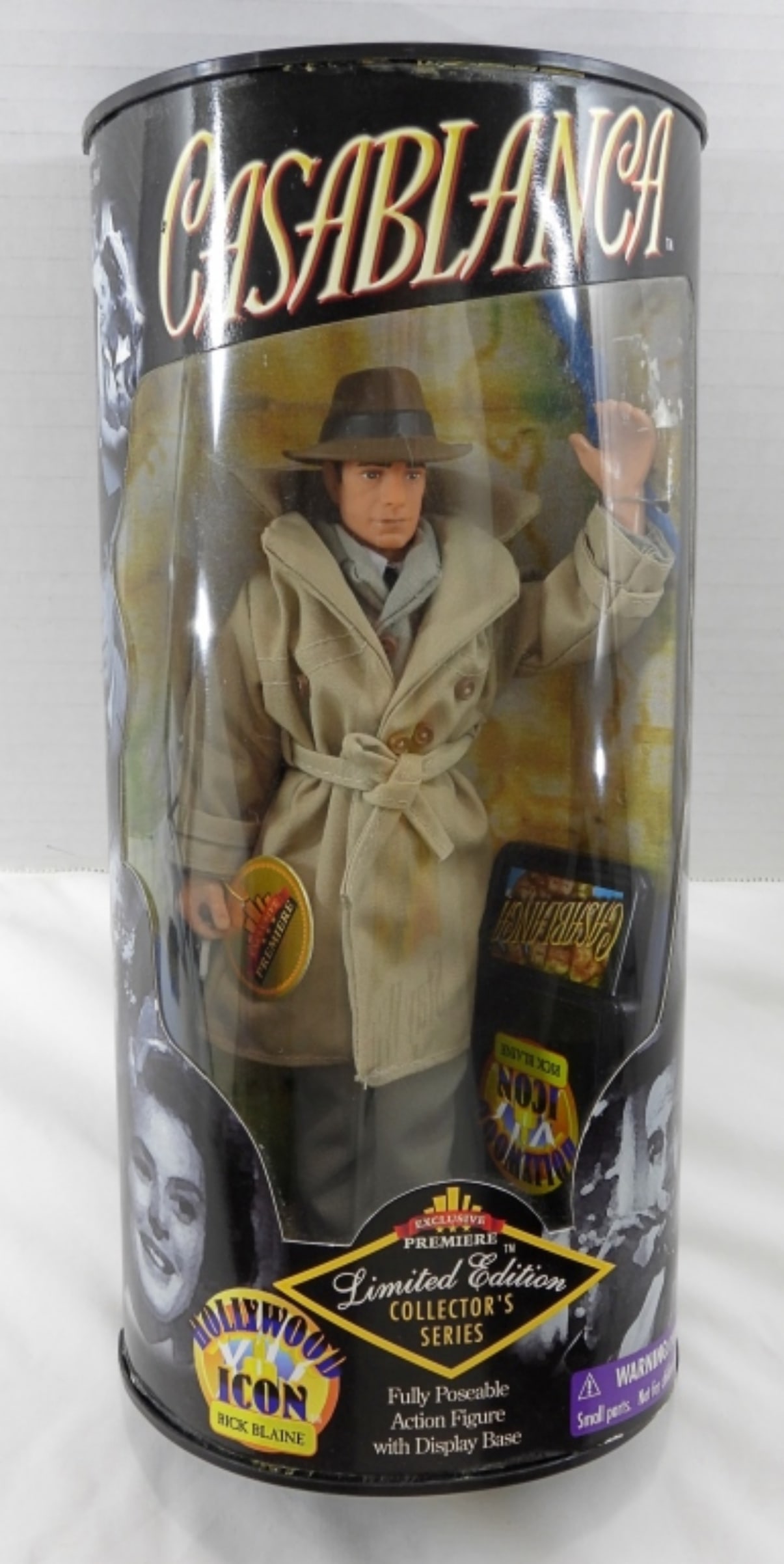 Casablanca Rick Blaine Limited Edition Doll: From exclusive Premier limited edition collector's series, still in box (Box has normal wear), NO. 12030