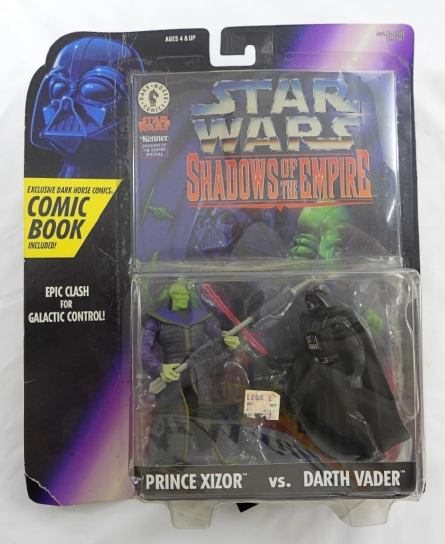 96' Star Wars Prince XIZOR Vs. Darth Vader W/Comic (1 of 2)