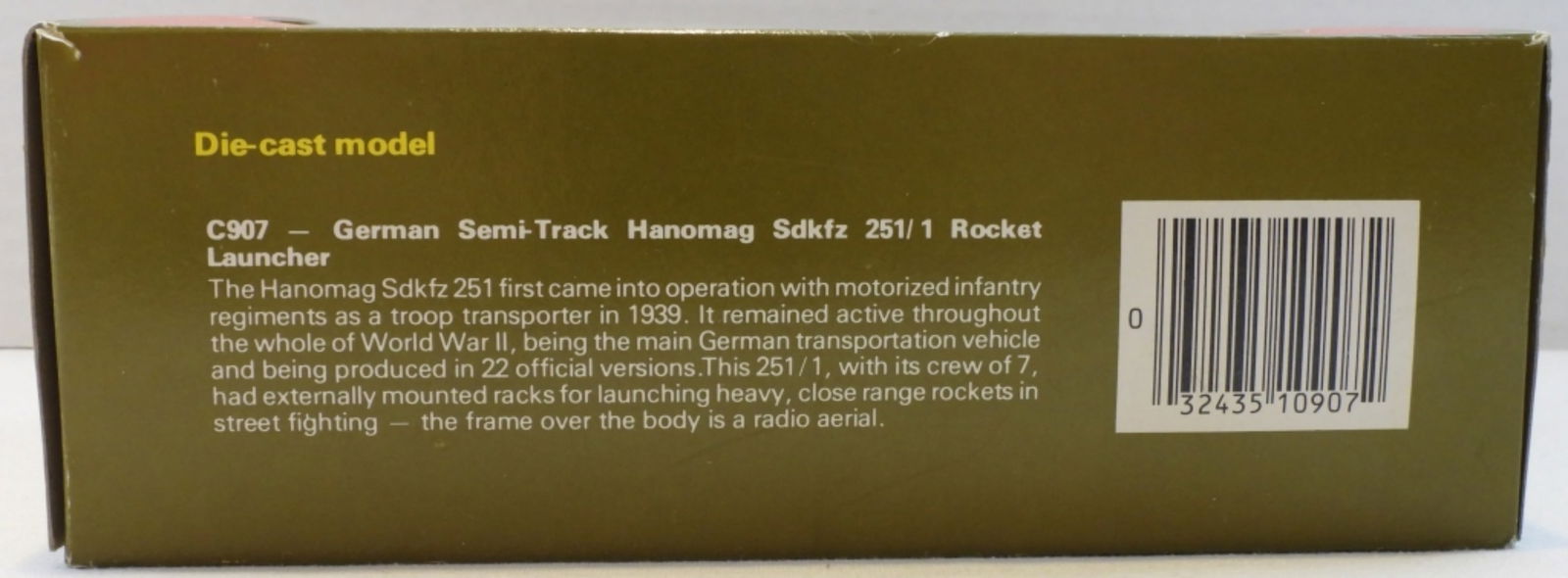 Corgi German Rocket Launcher - 4