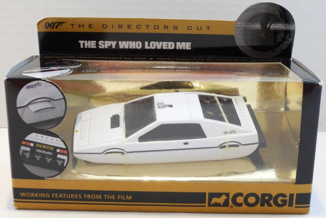 The Spy Who Loved Me 007 Car: Still in box, box is in good condition.