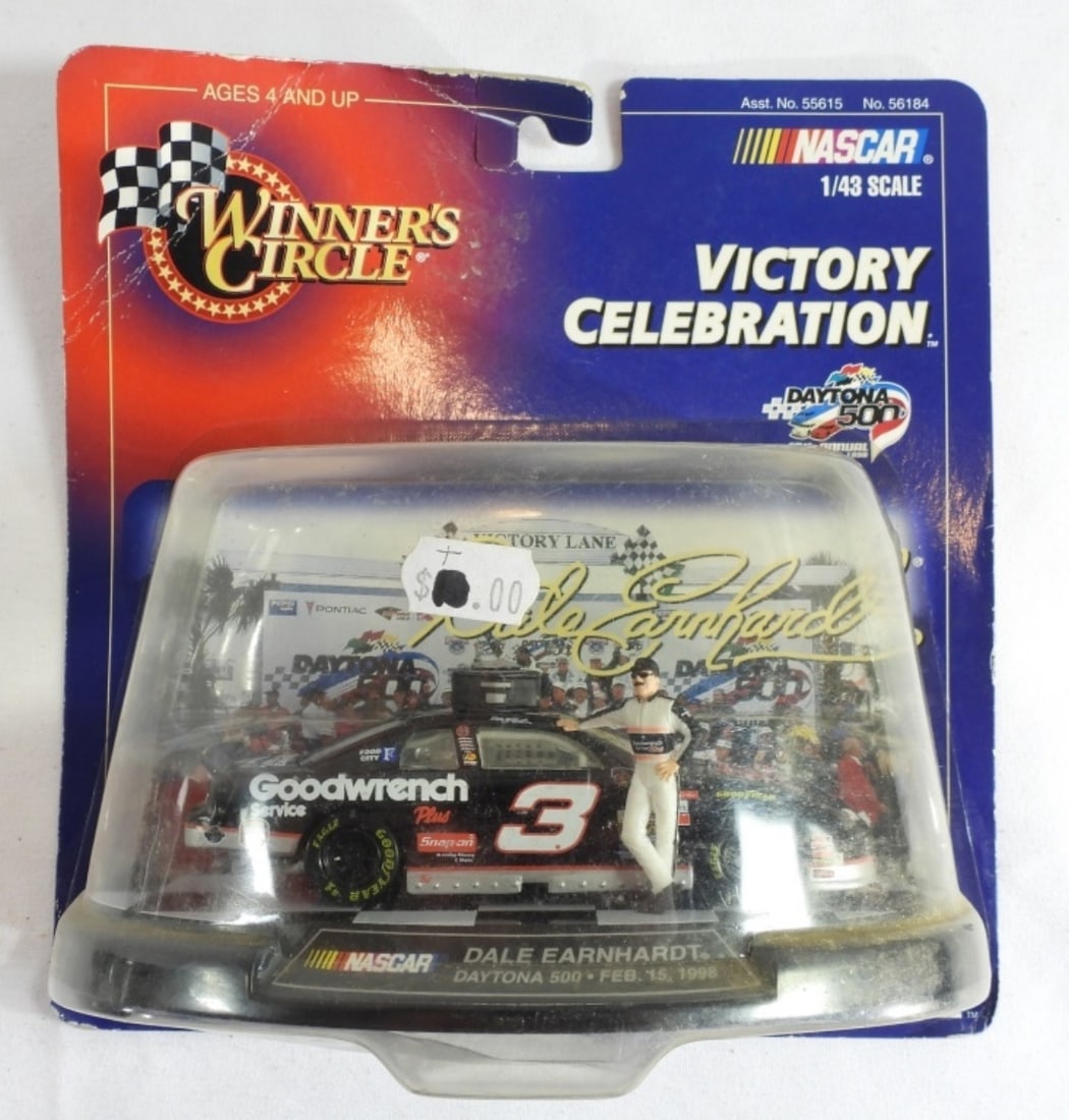 Dale Earnhart Victory Celebration: Still in box SEALED. Box is in fair condition