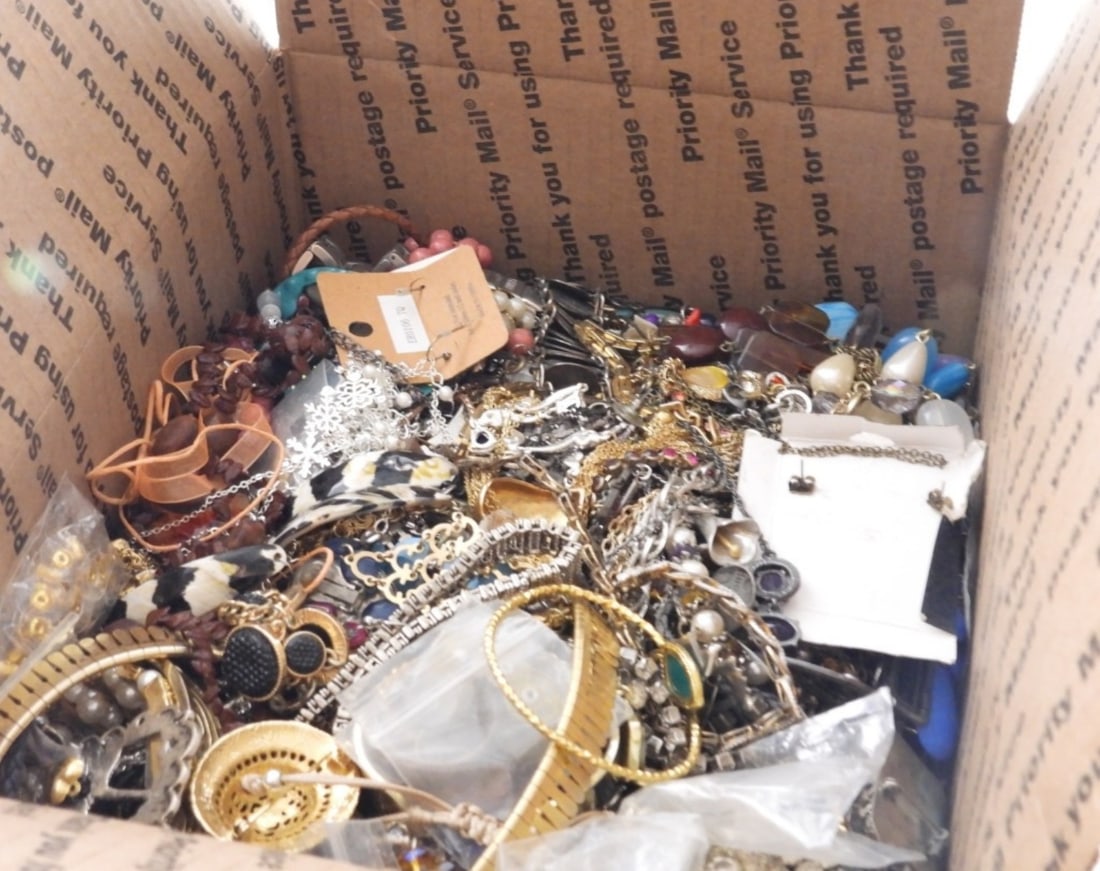 Mystery Box of Jewelry: 15 Pounds May Have Incomplete Sets or Broken