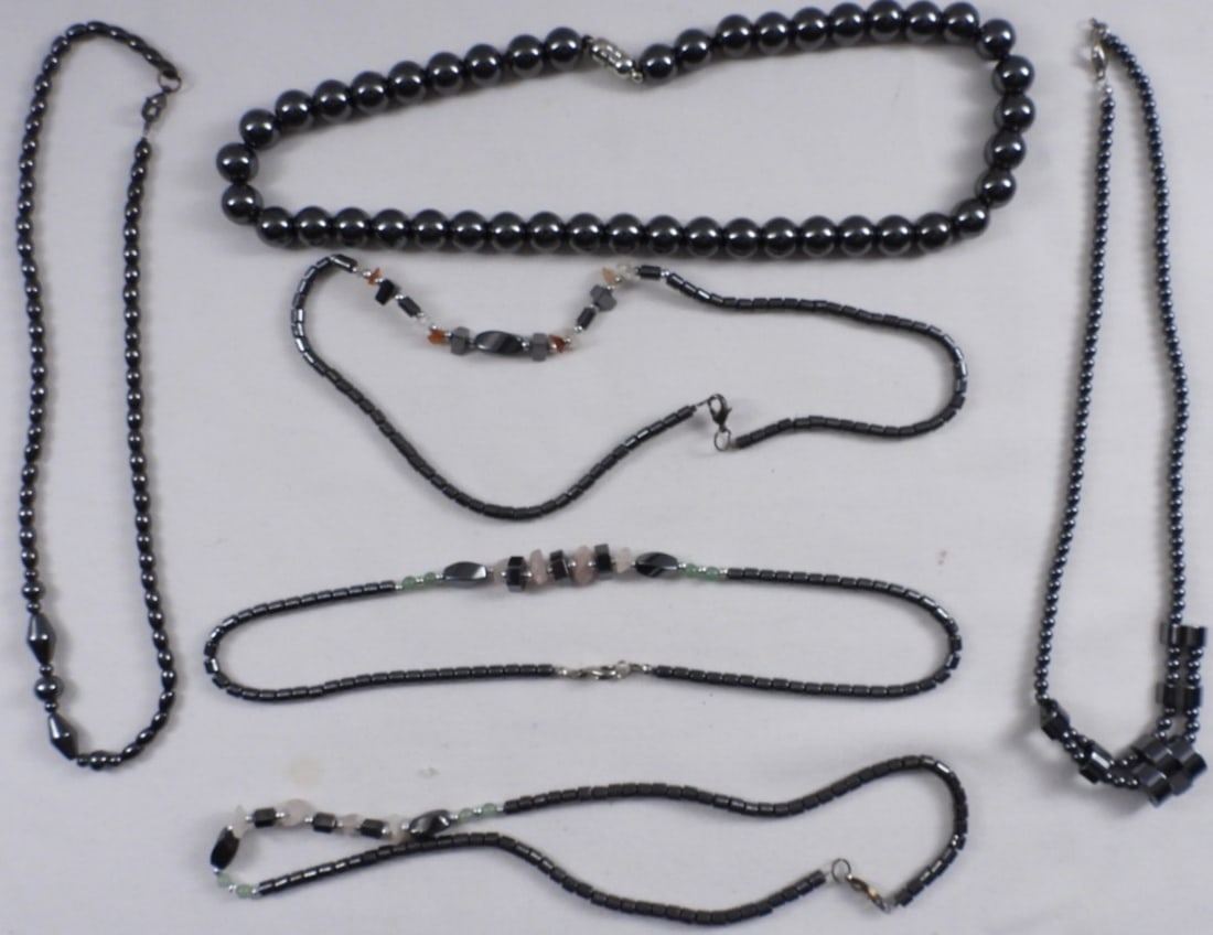 (6) Magnetic Necklaces: Different lengths and styles
