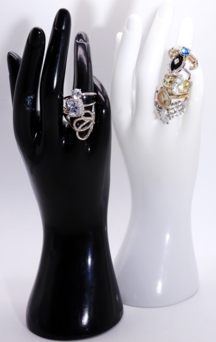 (8) Beautiful Wedding Rings: Sizes range from 6-8.5