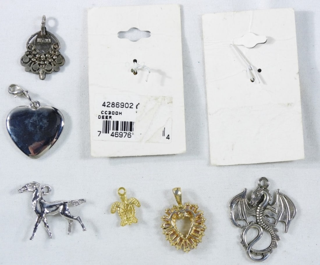 (8) Charms/Pendants - 2