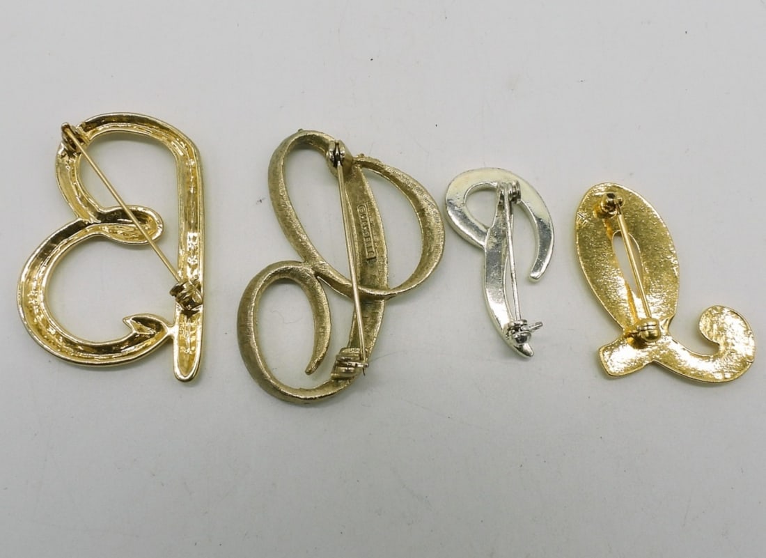 (4) Brooches - 2