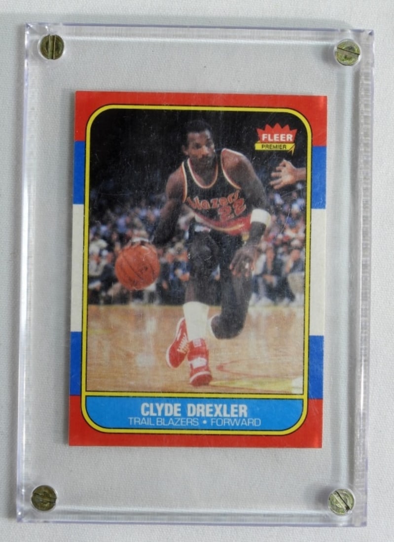 Clyde Drexler Fleer #26 (1 of 2)