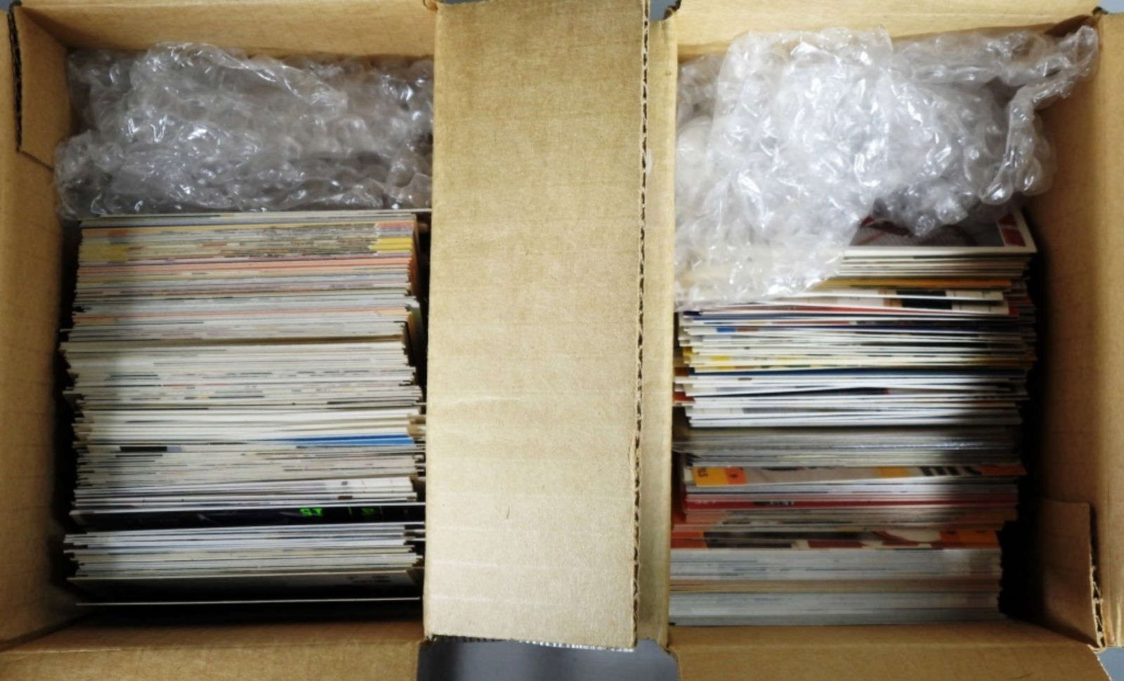 (2) Boxes Of Mixed Hockey Cards: Various conditions, unsearched, unidentifed