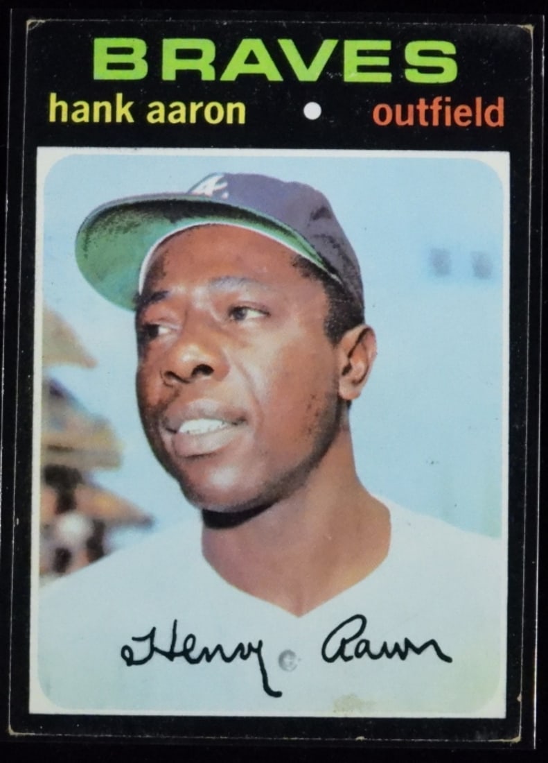 Hank Aaron #400 TOPPS 1971 (1 of 2)