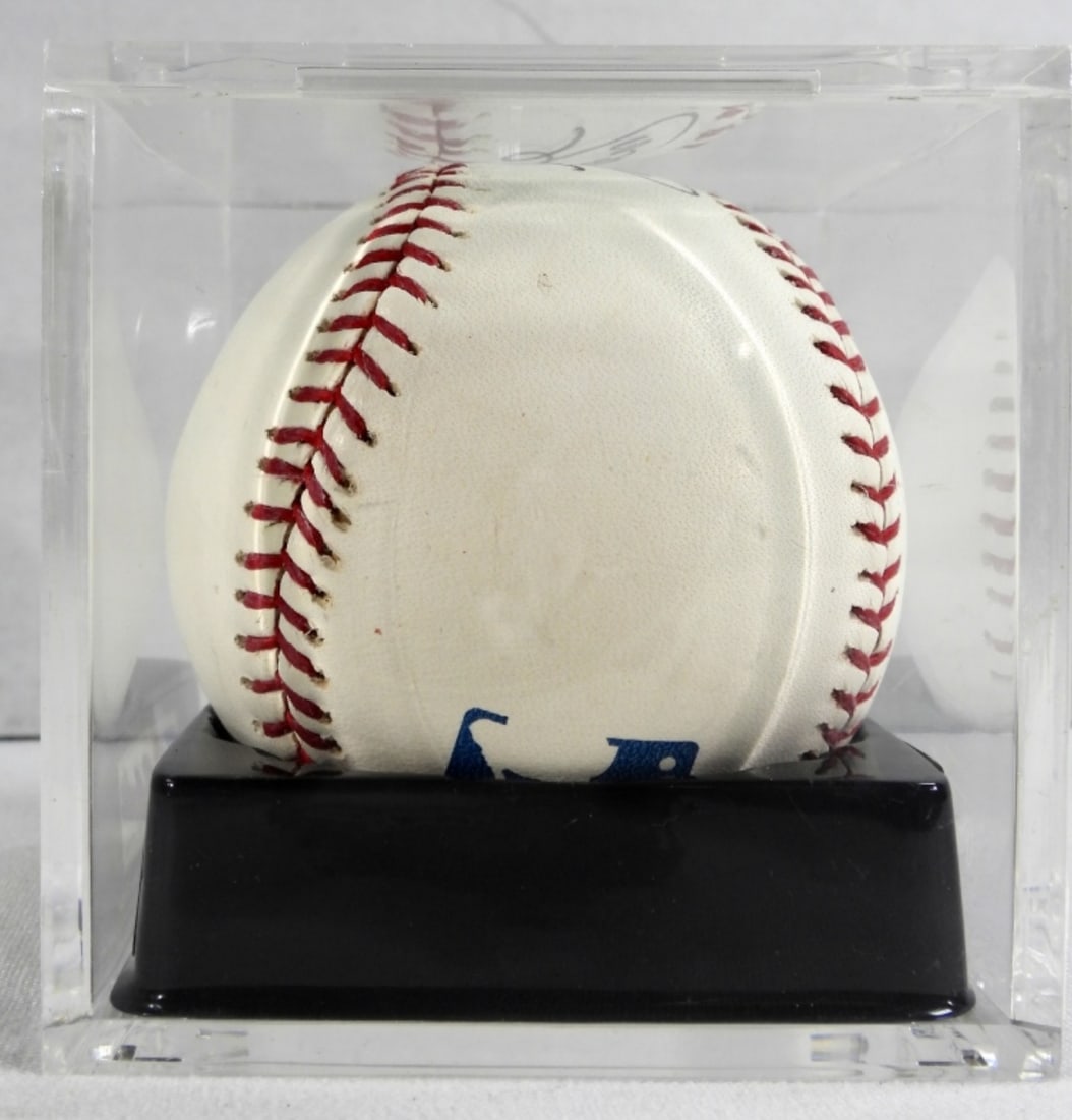 Enos Cabell Signed Baseball - 4