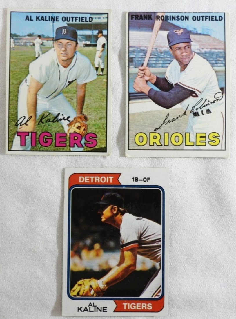 (3) TOPPS Baseball Cards (1 of 2)