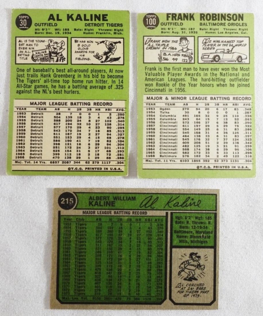 (3) TOPPS Baseball Cards - 2