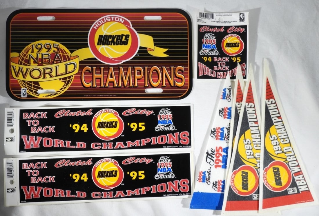 1995 Basketball Memorabilia Mixed Lot (1 of 2)