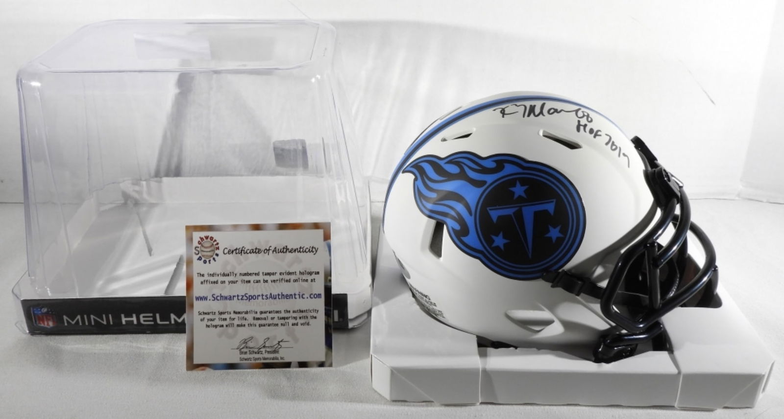 Autographed Mini Helmet (1 of 9)