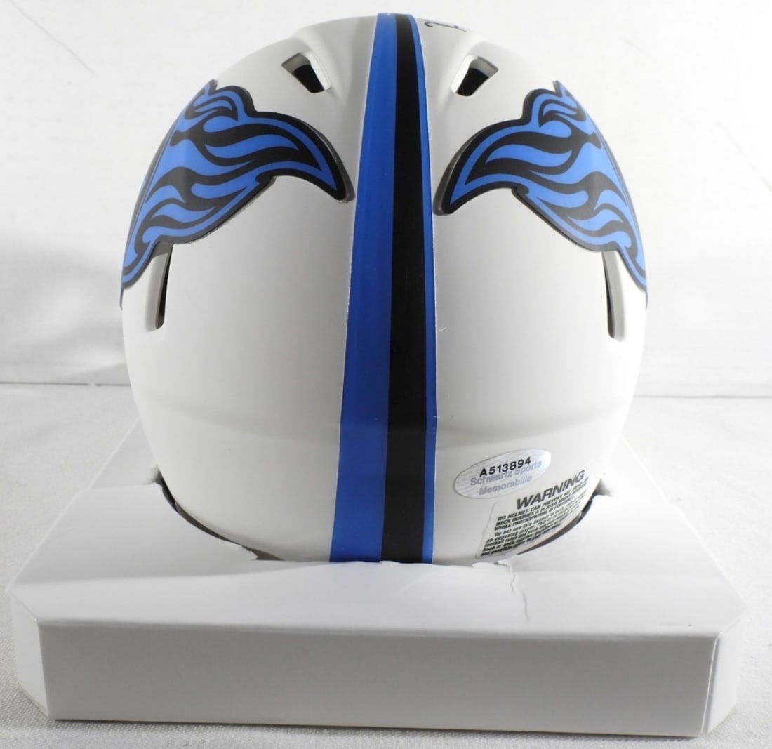 Autographed Mini Helmet - 6